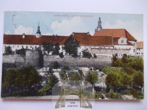 Glubczyce, Leobschutz, city walls, 1922