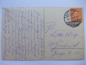 Kietrz near Glubczyce, panorama, ca. 1922
