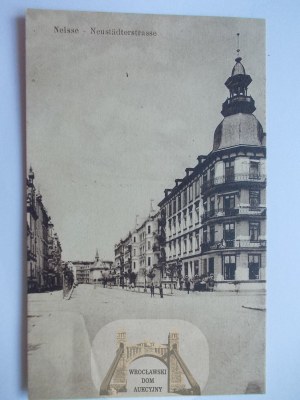 Nysa, Neisse, Prudnicka Street, ca. 1920