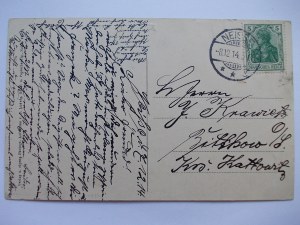 Nysa, Neisse, Piastowska Street, 1914