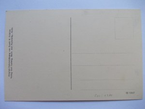 Neisse, Neisse, Breslau tower, graphic, circa 1920.