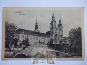Nysa, Neisse, Church of the Holy Cross, ca. 1915