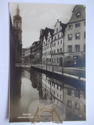 Nysa, Neisse, Jesuit Street, ca. 1915