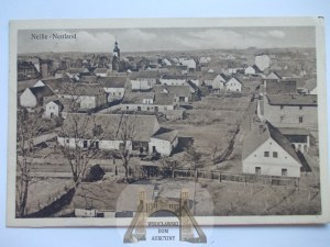 Nysa, Neisse, Neuland, panorama, 1923
