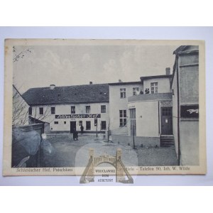 Paczków, Patschkau, hotel Schlesischer Hof, 1929