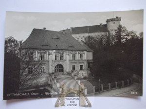 Otmuchow, Ottmachau, lower castle, circa 1940.