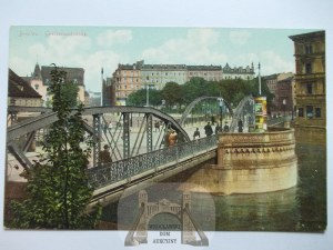 Wroclaw, Breslau, Mill Bridges, Bema Square, ca. 1910