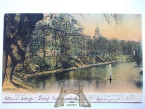 Breslau, Breslau, moat, Promenade, 1907