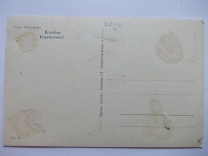 Breslau, Breslau, train station, cabs, Hans Semm ed,
