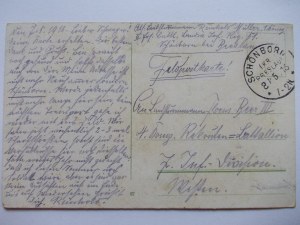 Wrocław, Breslau, Podwale, moat, 1916