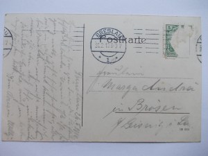 Domaslaw near Kobierzyce, Wrocław, church, 1910