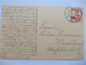 Kostomłoty, Kostenblut near Środa Śląska, hotel and brewery, 1917