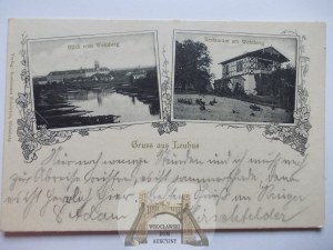 Lubiaz, Leubus, monastery and restaurant, 1904