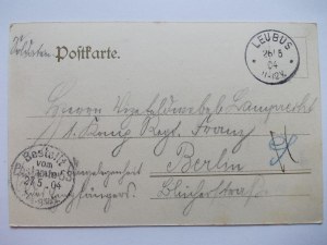 Lubiaz, Leubus, monastery and restaurant, 1904