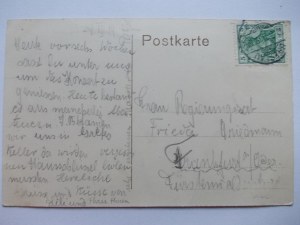 Trzebnica, Trebnitz, boarding house, 1917