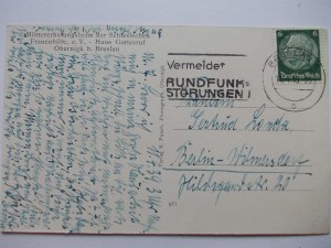 Oborniki Śląskie, Obernigk, rest home for women, 1938