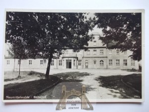 Miedzybórz, Neumittelwalde, train station, 1938