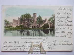 Szczodre, Sybillenort, palace, 1901