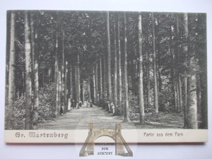 Syców, Gross Wartenberg, park, 1909