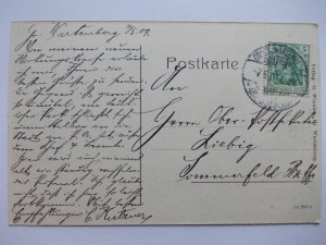 Syców, Gross Wartenberg, park, 1909