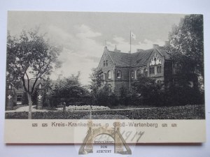 Sicow, Gross Wartenberg, hospital, ca. 1910