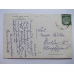 Czernica, Grossbruck k. Wrocław, Oława, wiadukt, dworzec, szkoła, 1940