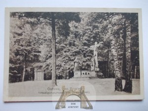 Mountain, Guhrau, cross, mini-card, ca. 1920