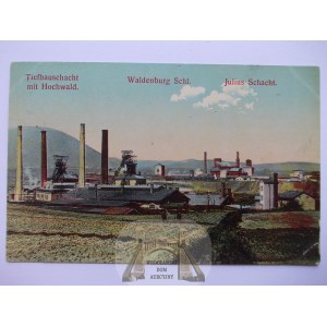 Wałbrzych, Waldenburg, kopalnie, 1912