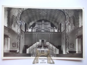 Waldenburg, Sobięcin, church, organ, ca. 1935