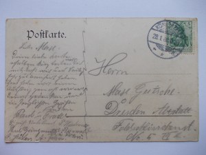 Waldenburg, Waldenburg, Podgórze, Etabllissement Kaiser Friedrichshoh, 1908