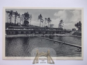 Waldenburg, Waldenburg, swimming pool, ca. 1935