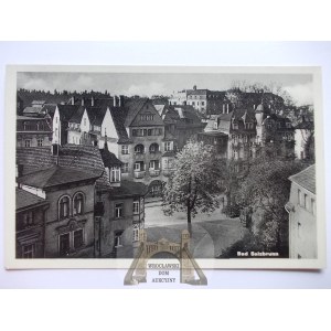 Szczawno Zdrój, Bad Salzbrunn, zabudowa, ok. 1940