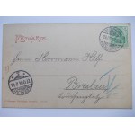 Książ, Furstenstein, Świebodzice, Przełom Pełcznicy, mostek, 1904