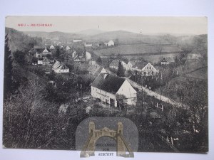 Nowe Bogaczowice near Walbrzych, panorama, 1910