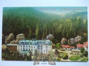 Sokolowsko, Gorbersdorf, Dr. Weicker's sanatorium, 1929