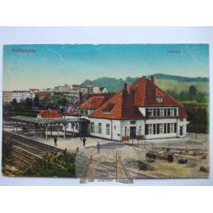Boguszów Gorce, Kuźnice Świdnickie, dworzec, ok. 1924