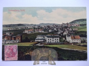 Boguszów Gorce, Gottesberg, panorama, 1909
