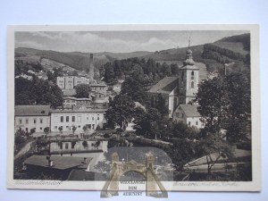 Walim, Wustewaltersdorf, panorama, circa 1920.