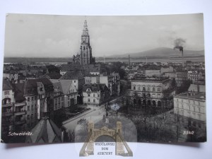 Swidnica, Schweidnitz, panorama, 1931