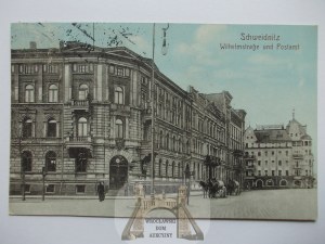 Swidnica, Schweidnitz, Wilhelm Street, 1914