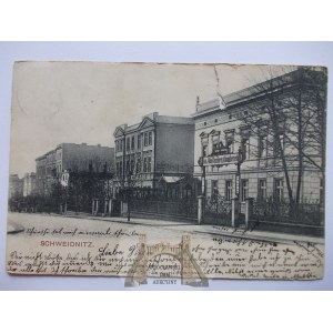 Świdnica, Schweidnitz, ulica Świebodzka, 1906
