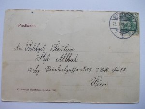 Swidnica, Schweidnitz, Swiebodzka Street, 1906