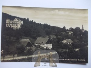 Bystrzyca Górna, Ober Weistritz k. Swidnica, panorama, 1939