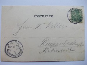Strzegom, Striegau, war memorial, 1900