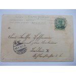 Piława, Peilau, kościół ewangelicki, secesyjna ramka, 1902