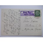 Ligota Wielka k. Dzierżoniów, Łagiewniki, zamek, kościół, ulica, sklep, 1933