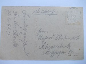 Sowie Mountains, Eulengebirge, Wieka Sowa, observation tower, ca. 1922