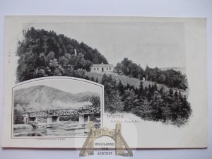 Bardo Slaskie, Wartha, Schone Aussicht, viaduct, ca. 1906