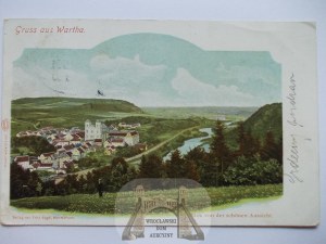 Bardo Slaskie, Wartha, panorama, 1900