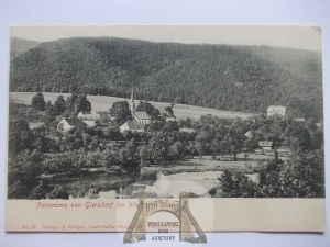 Opolnica near Bardo Slaskie, panorama, ca. 1900.